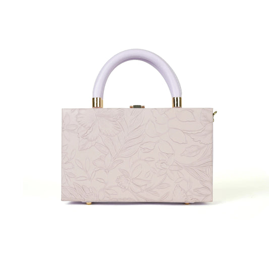 Exclusu Lavender Floral Bag