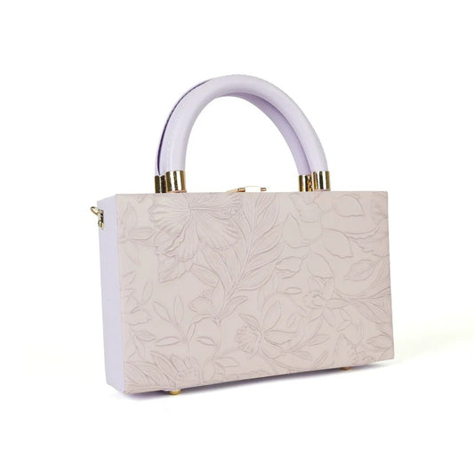 Exclusu Lavender Floral Bag