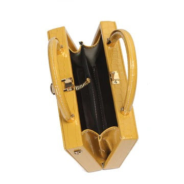 Exclusu Mustard Evening Bag
